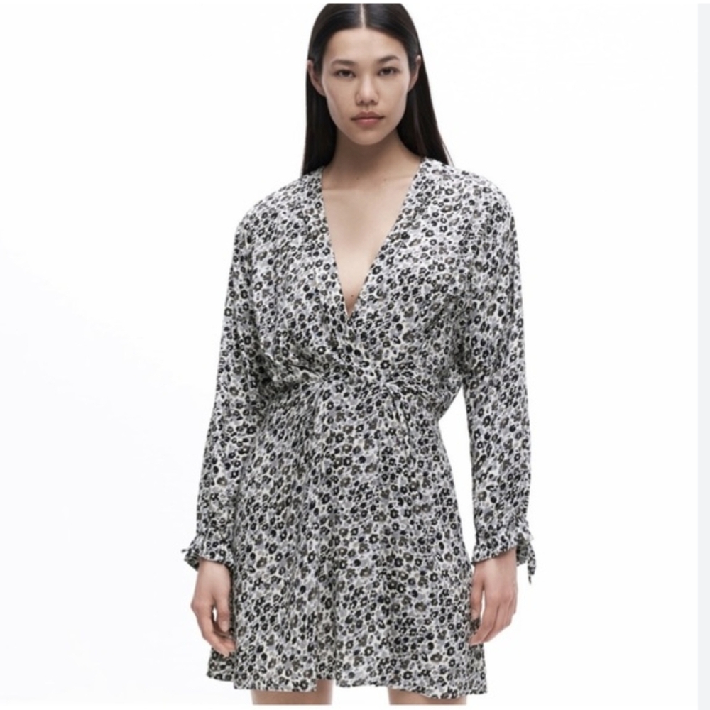 Zara Floral Flowy Mini Dress Super Cute!! S